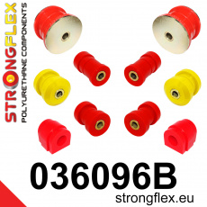 036096B: Strongflex Sada silentbloků zadního zavěšení