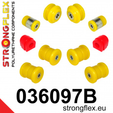 036097B: Strongflex Sada silentbloků zadního zavěšení