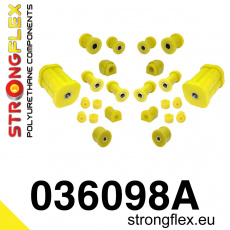 036098A: Strongflex Kompletní sada polyuretanových silentbloků pro zavěšení varianta SPORT