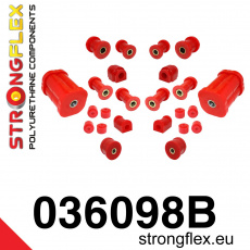036098B: Strongflex Kompletní sada polyuretanových silentbloků pro zavěšení