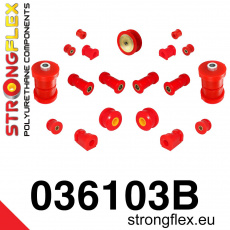 036103B: Strongflex Kompletní sada silentbloků pro zavěšení
