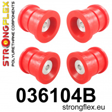 036104B: Strongflex Sada silentbloků zadního nosníku