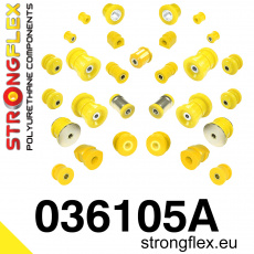 036105A: Strongflex Kompletní sada silentbloků pro zavěšení varianta SPORT