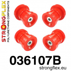 036107B: Strongflex Sada silentbloků uložení zadního nosníku