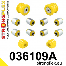 036109A: Strongflex Sada silentbloků zadního zavěšení varianta SPORT