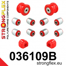 036109B: Strongflex Sada silentbloků zadního zavěšení