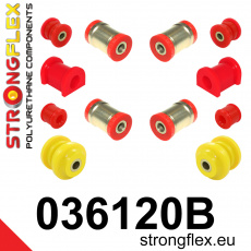 036120B: Strongflex Sada silentbloků zadního zavěšení