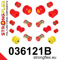 036121B: Strongflex Kompletní sada polyuretanových silentbloků pro zavěšení
