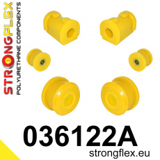 036122A: Strongflex Sada silentbloků předního zavěšení varianta SPORT