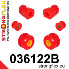 036122B: Strongflex Sada silentbloků předního zavěšení