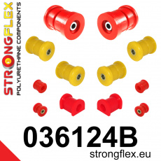 036124B: Strongflex Sada silentbloků zadního zavěšení