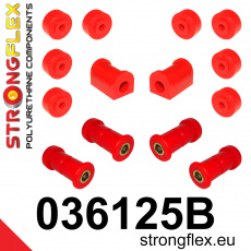036125B: Strongflex Sada silentbloků zadního zavěšení