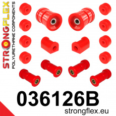 036126B: Strongflex Sada silentbloků zadního zavěšení