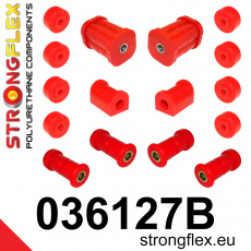 036127B: Strongflex Sada silentbloků zadního zavěšení
