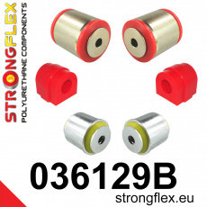 036129B: Strongflex Sada silentbloků předního zavěšení