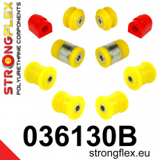 036130B: Strongflex Sada silentbloků zadního zavěšení