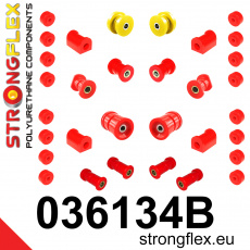 036134B: Strongflex Kompletní sada polyuretanových silentbloků pro zavěšení