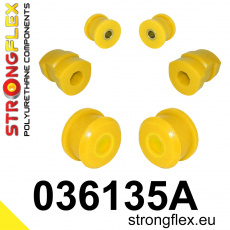 036135A: Strongflex Sada silentbloků předního zavěšení varianta SPORT