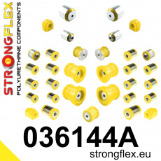 036144A: Strongflex Kompletní sada polyuretanových silentbloků pro zavěšení varianta SPORT 036144A: Strongflex Kompletní sada polyuretanových silentbloků pro zavěšení varianta SPORT