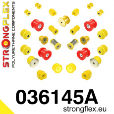 036145A: Strongflex Kompletní sada silentbloků pro zavěšení varianta SPORT