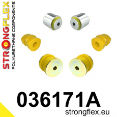 036171A: Strongflex Sada silentbloků předního zavěšení varianta SPORT