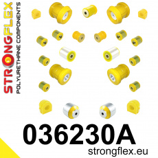 036230A: Strongflex Kompletní sada silentbloků pro zavěšení varianta SPORT
