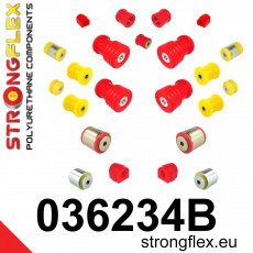 036234B: Strongflex Kompletní sada silentbloků pro zavěšení E39 Touring