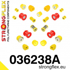 036238A: Strongflex Kompletní sada silentbloků pro zavěšení varianta SPORT