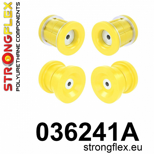 036241A: Strongflex Sada silentbloků zadního nosníku varianta SPORT 036241A: Strongflex Sada silentbloků zadního nosníku varianta SPORT