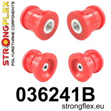 036241B: Strongflex Sada silentbloků zadního nosníku