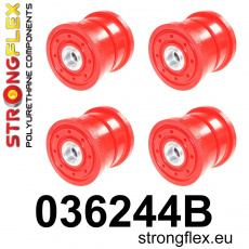 036244B: Strongflex Sada silentbloků zadního nosníku