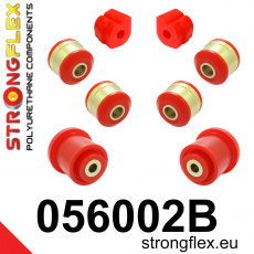 056002B: Strongflex Sada silentbloků předního zavěšení a zadního nosníku