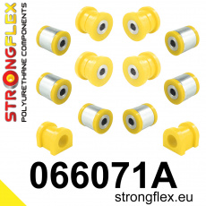066071A: Strongflex Sada silentbloků zadního zavěšení varianta SPORT