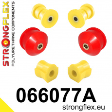 066077A: Strongflex Sada silentbloků předního zavěšení varianta SPORT