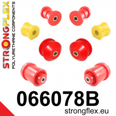 066078B: Strongflex Sada silentbloků předního zavěšení a zadního nosníku