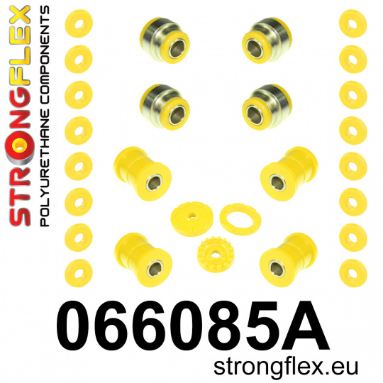 066085A: Strongflex Kompletní sada silentbloků pro zavěšení varianta SPORT