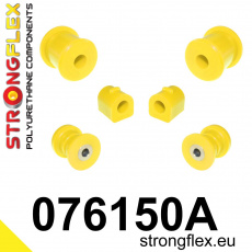 076150A: Strongflex Sada silentbloků předního zavěšení varianta SPORT