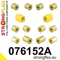 076152A: Strongflex Sada silentbloků zadního zavěšení varianta SPORT