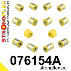 076154A: Strongflex Sada silentbloků zadního zavěšení varianta SPORT