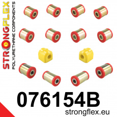 076154B: Strongflex Sada silentbloků zadního zavěšení