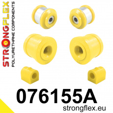 076155A: Strongflex Sada silentbloků předního zavěšení varianta SPORT