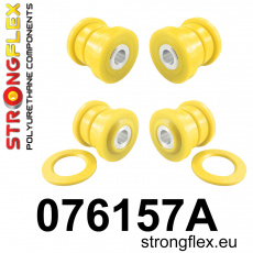 076157A: Strongflex Sada silentbloků předního nosníku varianta SPORT