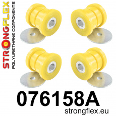 076158A: Strongflex Sada silentbloků zadního nosníku varianta SPORT