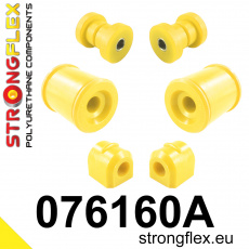 076160A: Strongflex Sada silentbloků předního zavěšení varianta SPORT