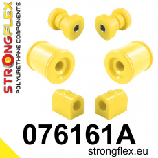 076161A: Strongflex Sada silentbloků předního zavěšení varianta SPORT