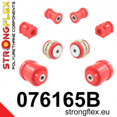 076165B: Strongflex Sada silentbloků předního zavěšení a zadního nosníku