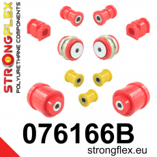 076166B: Strongflex Kompletní sada silentbloků pro zavěšení
