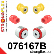 076167B: Strongflex Sada silentbloků předního zavěšení