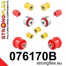 076170B: Strongflex Kompletní sada silentbloků pro zavěšení