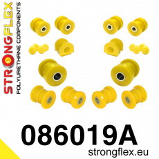 086019A: Strongflex Sada silentbloků předního zavěšení varianta SPORT